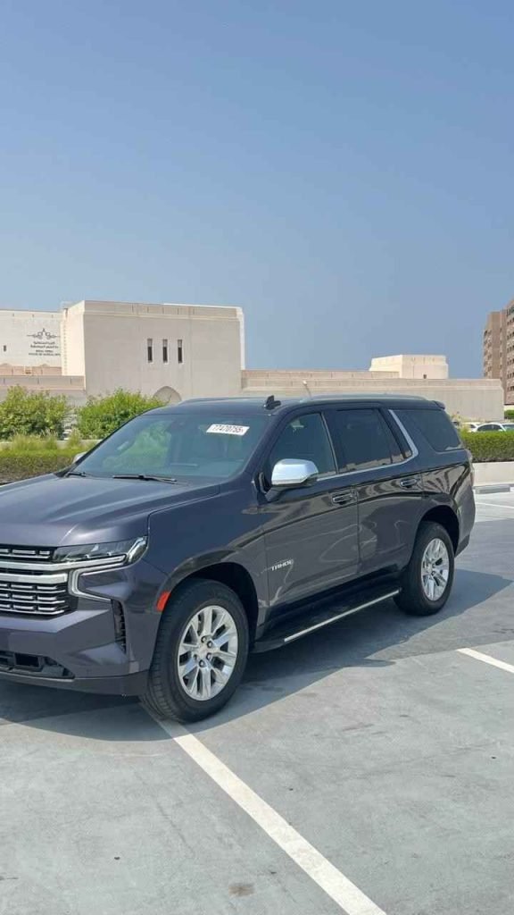 Chevrolet Tahoe Front Side View Muscat 576x1024